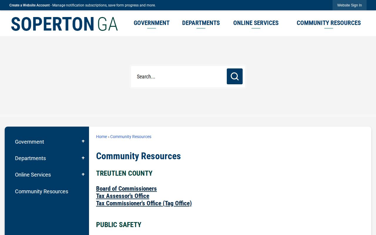 Soperton resources for travel after a Treutlen County release